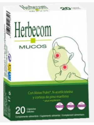 Herbecom Mucos - 20 Cápsulas